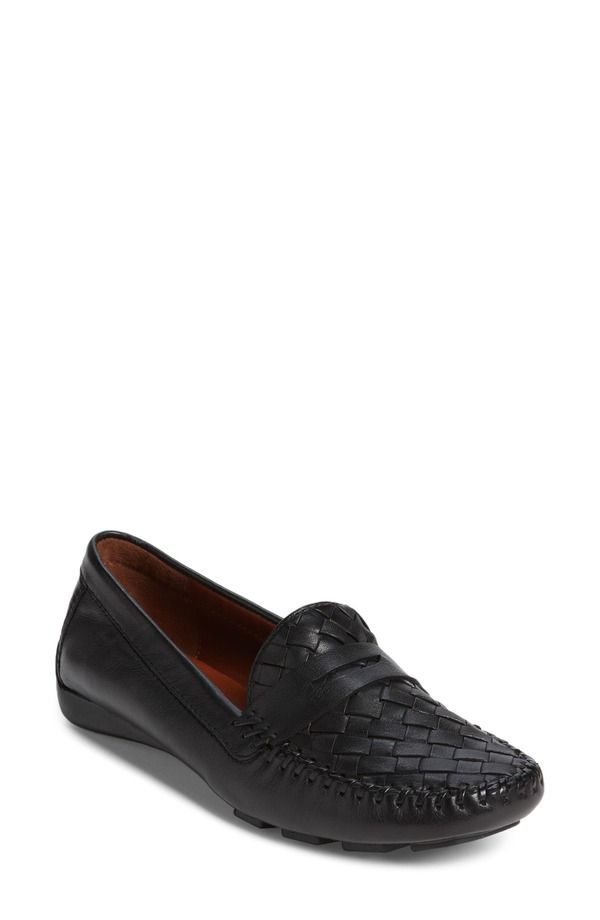 ロバート ツア レディース シューズ スリッポン・ローファー Robert Zur Petra Driving Shoe Black Glove ブラック