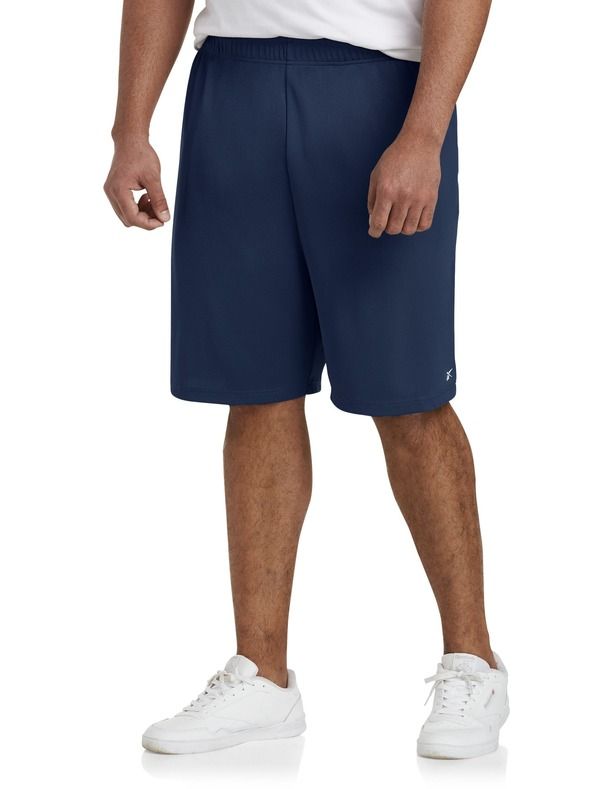 リーボック メンズ ボトムス ハーフパンツ・ショーツ メッシュ ショートパンツ Reebok Performance Tech Meshorts Navy ネイビー