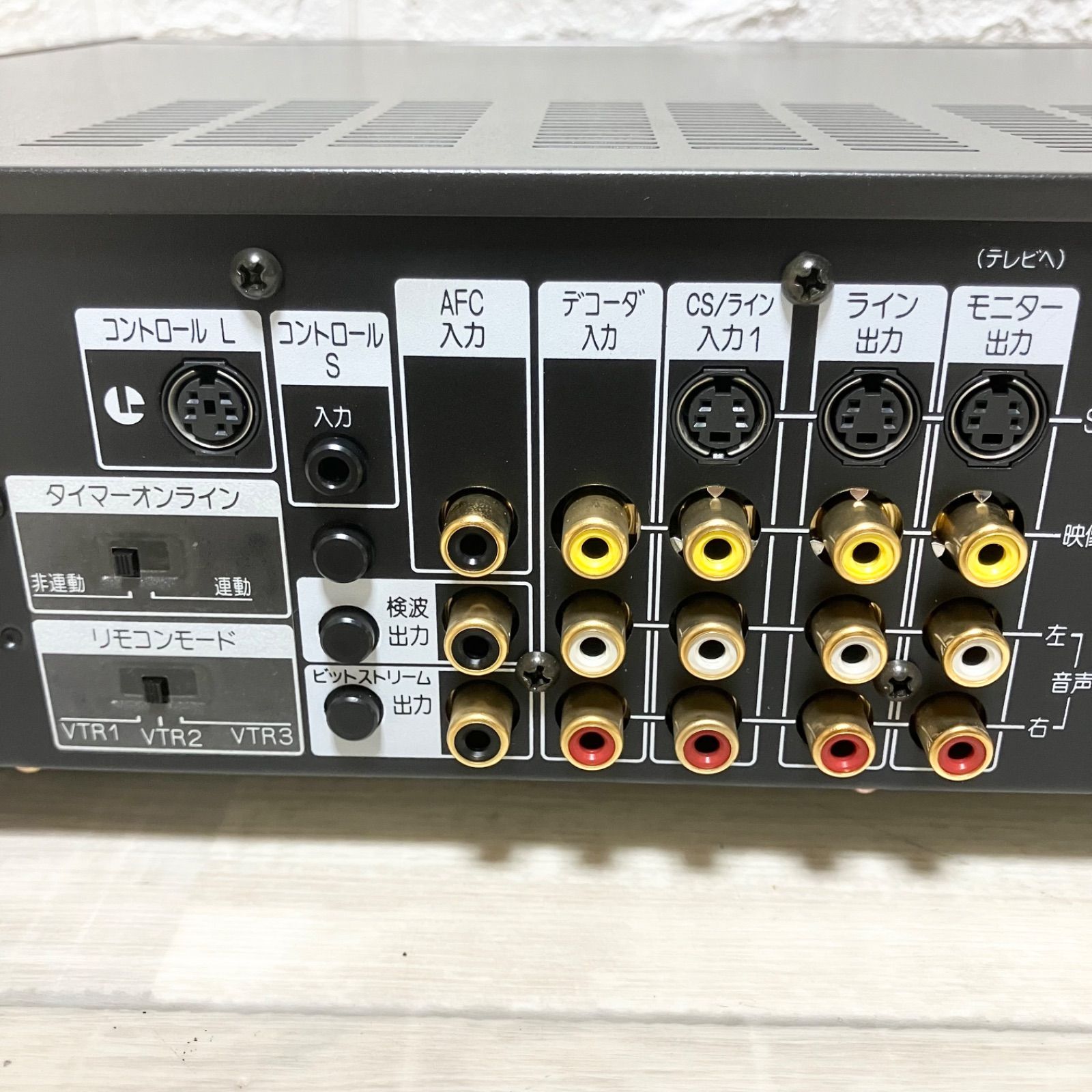 極美品 ソニー Hi8ビデオデッキ EV-BS3000 取扱説明書 未使用リモコン