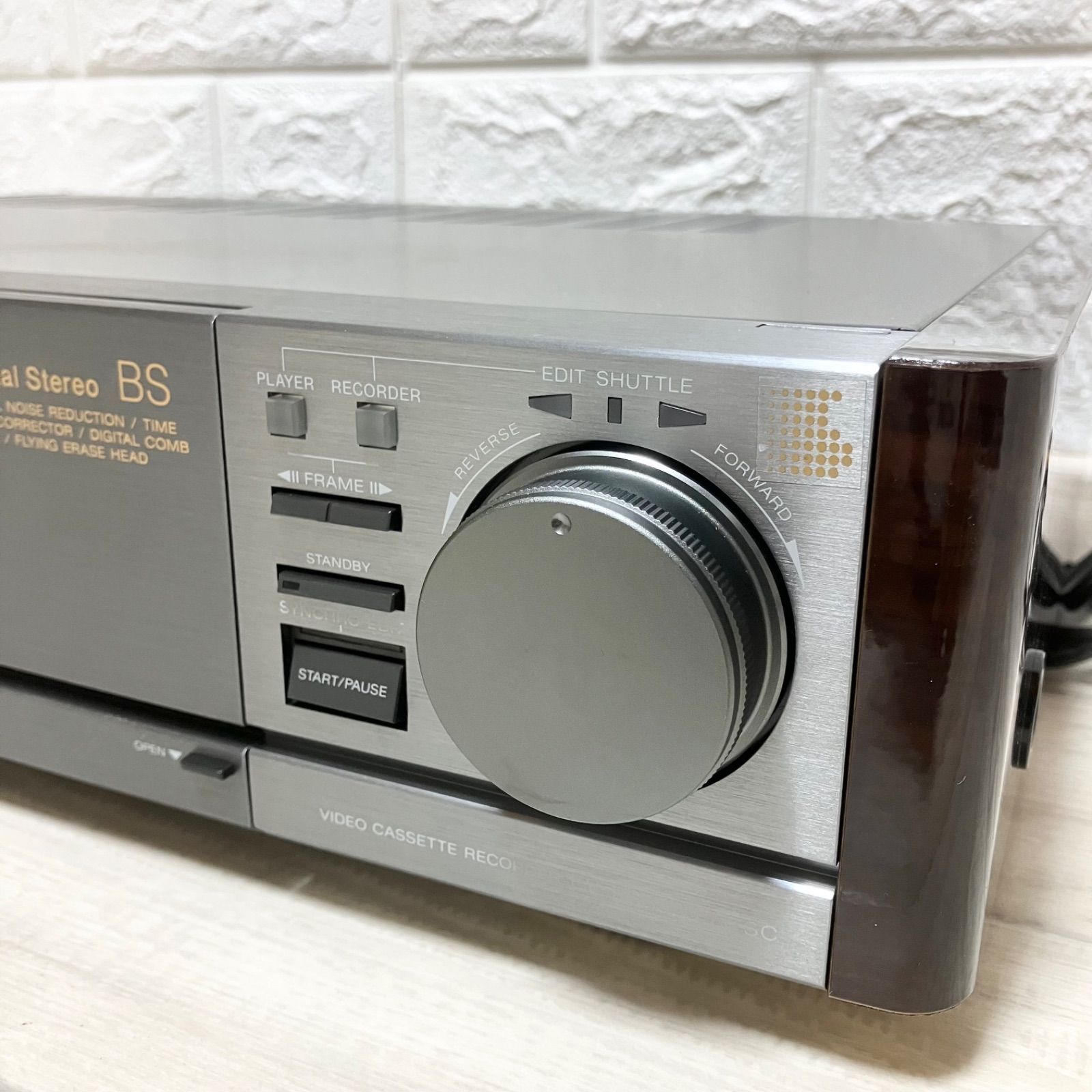 極美品 ソニー Hi8ビデオデッキ EV-BS3000 取扱説明書 未使用リモコン