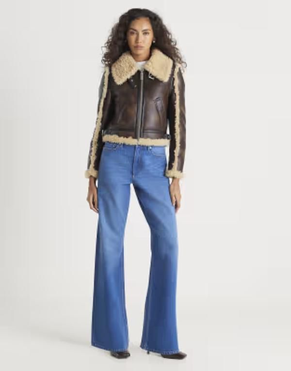 リバーアイランド レディース ボトムス デニムパンツ ストレート ジーンズ River Island high rise relaxed straight leg jeans in medium denim MEDIUM デニム