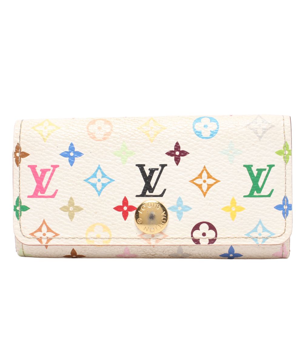 ルイ・ヴィトン ４連キーケース ミュルティクレ4 マルチカラー M93731 レディース LOUIS VUITTON