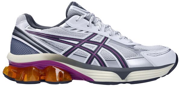 アシックス メンズ シューズ スニーカー ASICS Mens GELKINETIC FLUENT Running Shoes GreyOrange グレー