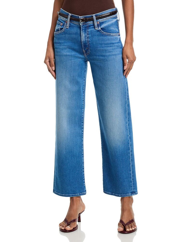 マザー レディース ボトムス デニムパンツ アンクル ジーンズ MOTHER The Mid Rise Rambler Zip Ankle Jeans in Piece by Piece By Piece