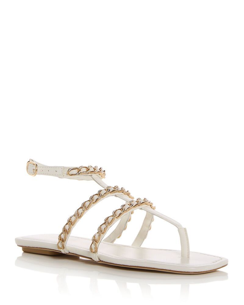 スチュアート ワイツマン レディース シューズ サンダル Stuart Weitzman Womensoluxe Crystal Embellished Sandals Cream クリーム