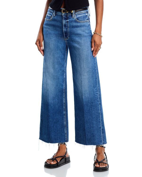 ペイジ レディース ボトムス デニムパンツ ワイドレッグ ジーンズ PAIGE Anessa High Rise Raw Hem Wide Leg Jeans in Westminster Distressed Westminster Distressed