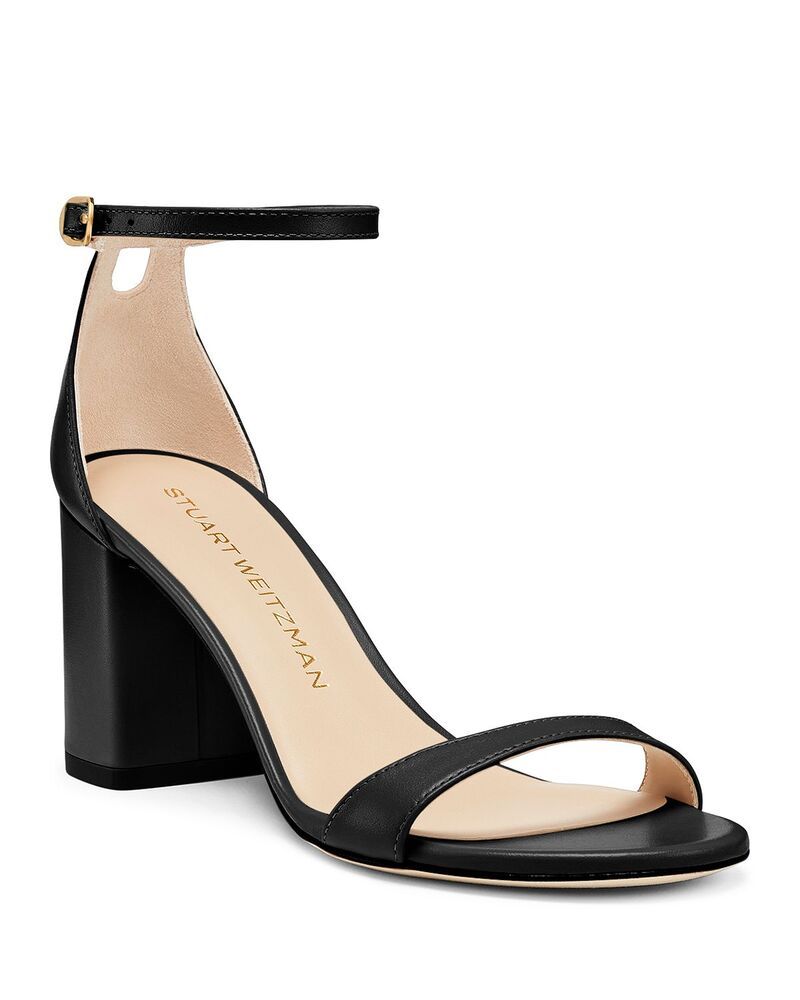 スチュアート ワイツマン レディース シューズ サンダル Stuart Weitzman Womens Nudist Block 75 Sandals Black ブラック