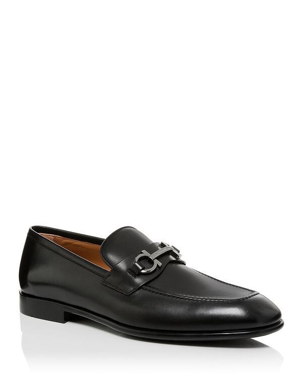 フェラガモ メンズ シューズ スリッポン・ローファー レザー ローファー Ferragamo Mens Foster Leather Loafers Black ブラック