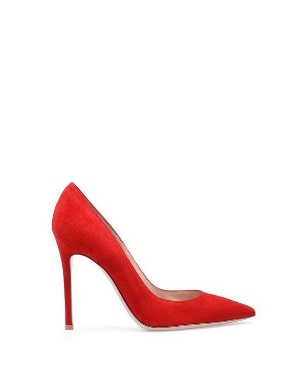 ジャンヴィト ロッシ レディース シューズ パンプス Gianvito Rossi Womens Gianvito 105 Pumps Red Suede レッド