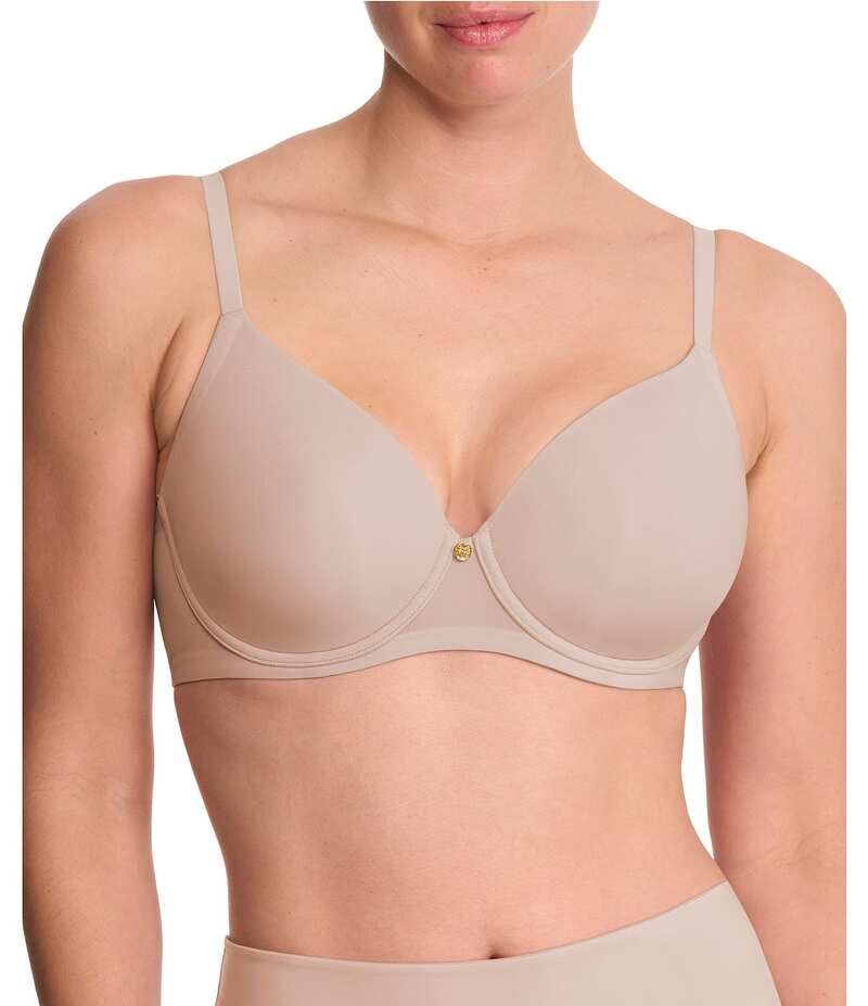 ナトリ レディース アンダーウェア ブラジャー Tシャツ Natori Cloud Comfort Back Smoothing TShirt Bra Light Mocha モカ