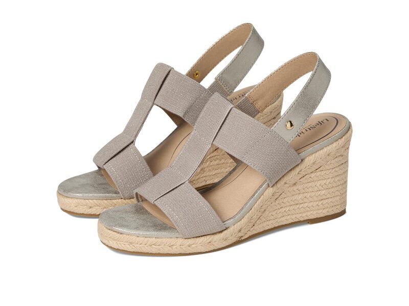 ライフストライド レディース シューズ ヒール トール LifeStride Tallulah Taupe Faux Leather トープ