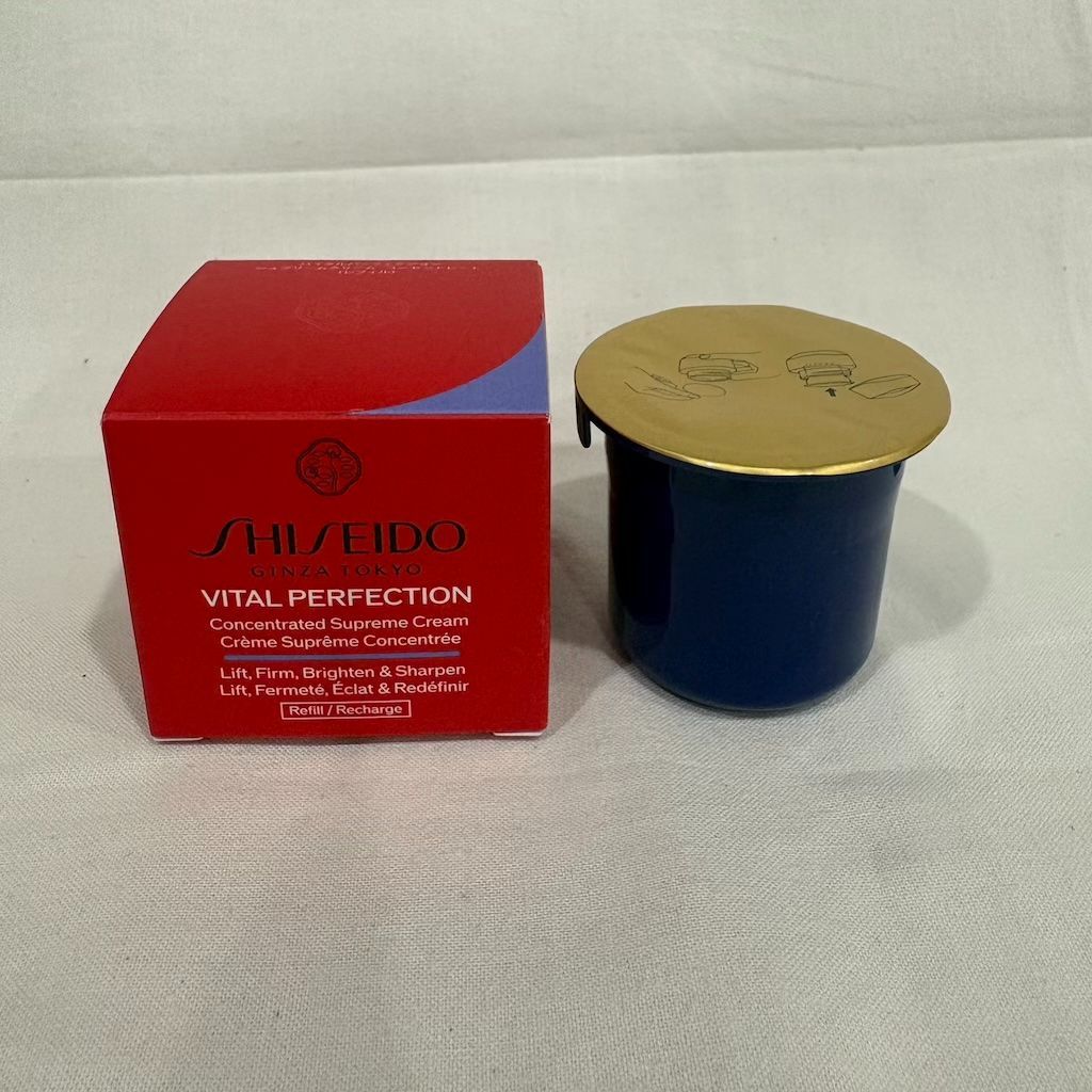新品未開封 資生堂 SHISEIDO バイタルパーフェクション シュプリームクリーム コンセントレート 50g レフィル 国内正規品 (605-3)