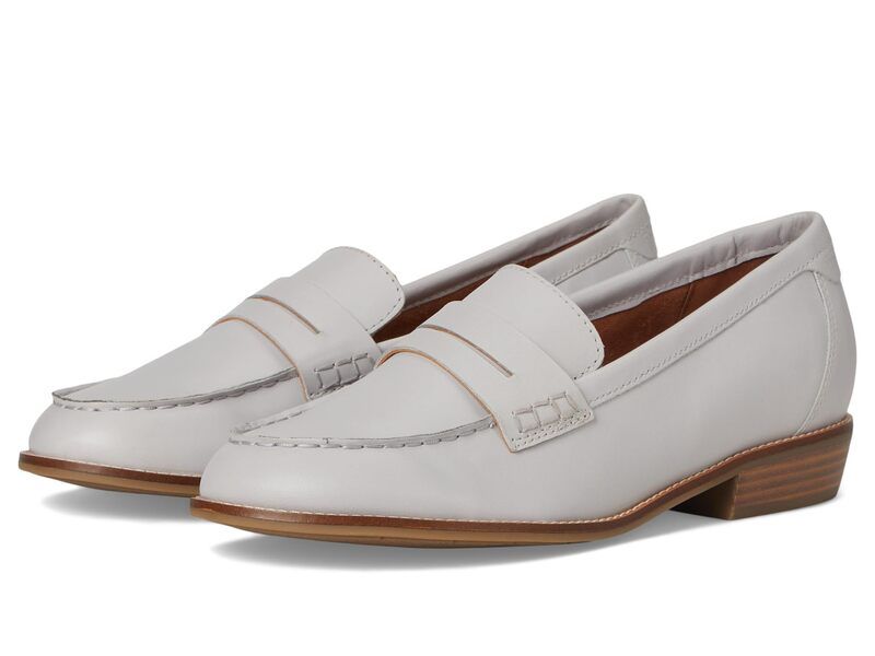 ロックポート レディース シューズ スリッポン・ローファー Rockport Elisea Light Blue Leather ブルー