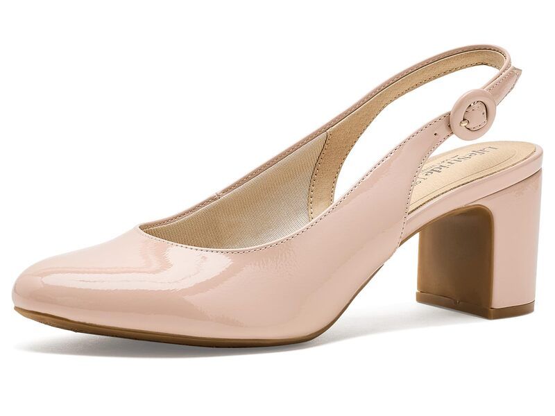 ライフストライド レディース シューズ ヒール LifeStride Tia Slingback Shoes True Blush Pate ブラッシュ