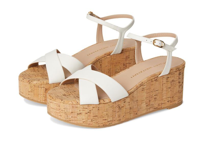 スチュアート ワイツマン レディース シューズ ヒール Stuart Weitzman Dayna Wedge Cream クリーム