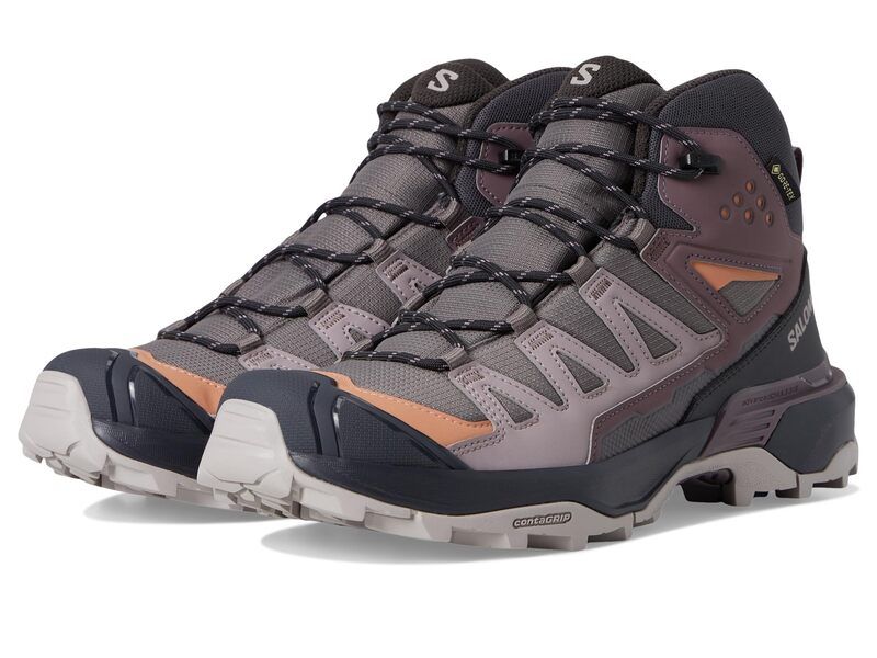 サロモン レディース シューズ ブーツ・レインブーツ Salomon X Ultra 360 Mid GTXR Plum KittenPha プラム