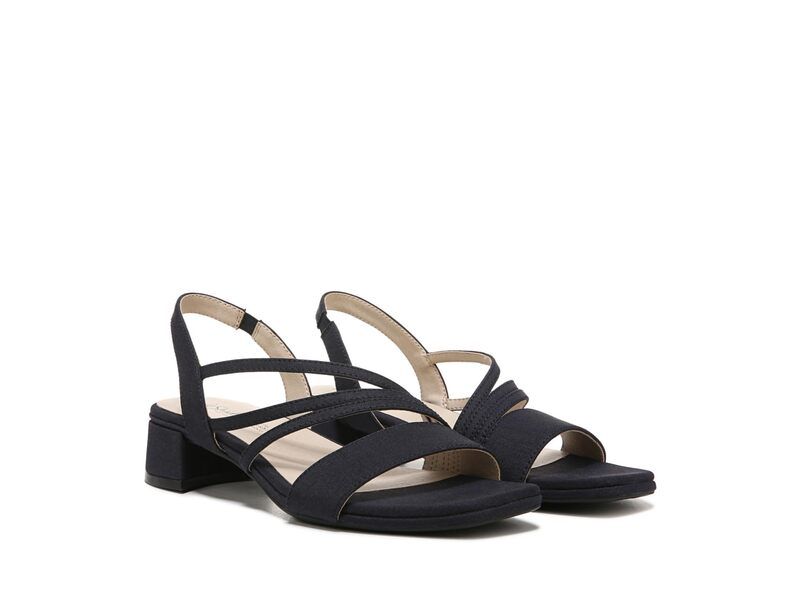 ライフストライド レディース シューズ ヒール サンダル LifeStride Joy 2 Strappy Sandals Navy Synthetic ネイビー