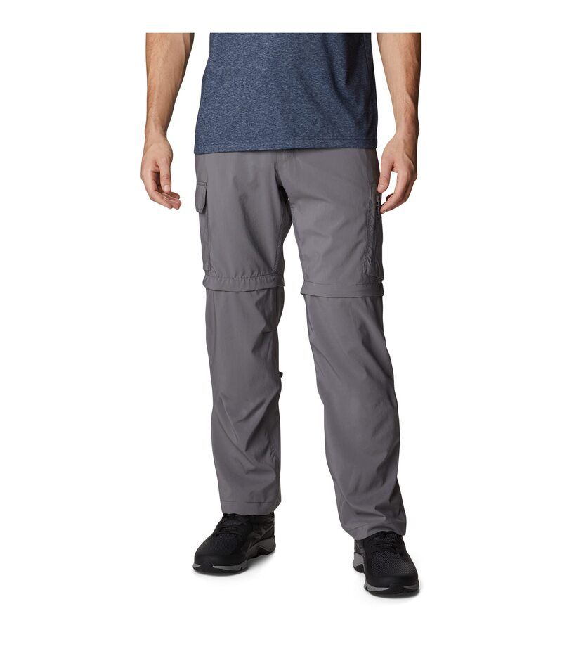 コロンビア メンズ ボトムス カジュアルパンツ Columbia Silveridge Utility Convertible Pants City Grey グレー
