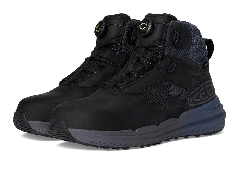 キーン メンズ シューズ ブーツ・レインブーツ KEEN Utility Snapline RF Waterproof Boot CarbonFiber Toe Vintage Indigo インディゴ