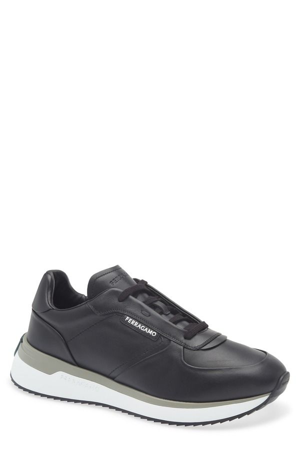 フェラガモ メンズ シューズ スニーカー FERRAGAMO America Sneaker Nero