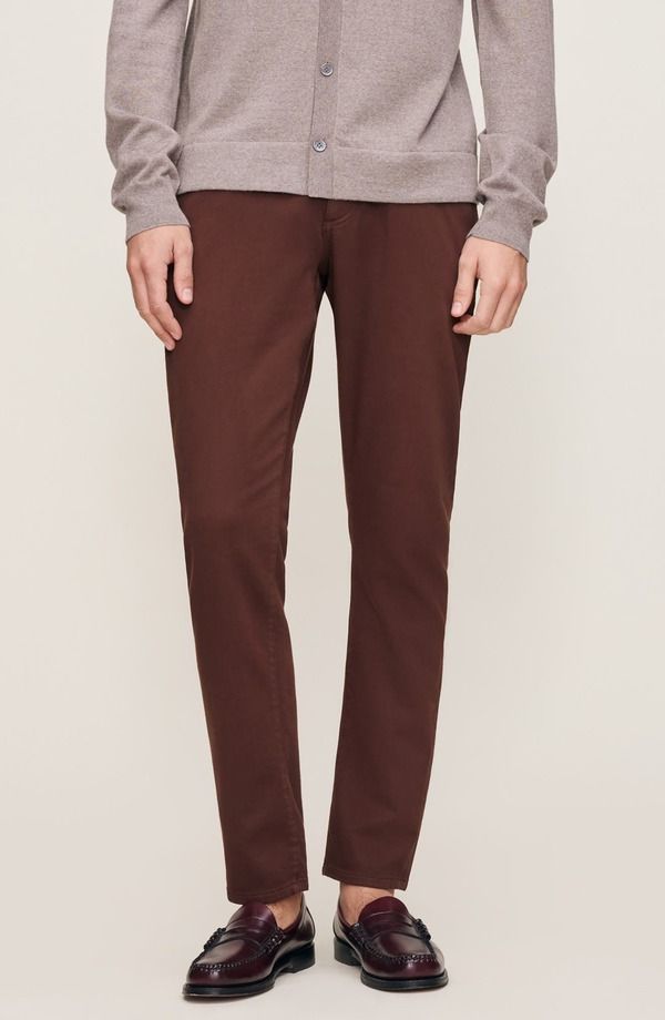 ディーエル 1961 メンズ ボトムス デニムパンツ ニット ジーンズ DL1961 Nick DL Ultimate Knit Slim Jeans Chestnut