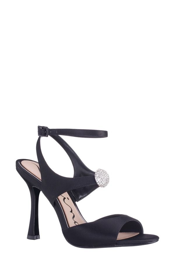 ニナ レディース シューズ サンダル アンクル Nina Dahliankle Strap Sandal Black ブラック