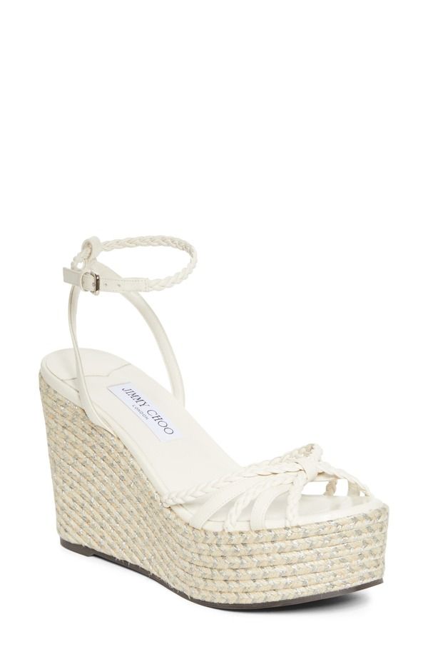 ジミーチュー レディース シューズ サンダル プラットフォーム Jimmy Choo Dree Platform Espadrille Sandalatte