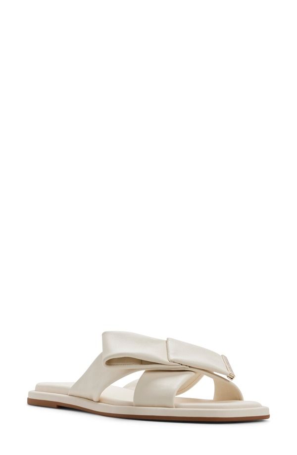 テッドベーカー レディース シューズ サンダル Ted Baker London Spencer Slide Sandal White Bone ホワイト