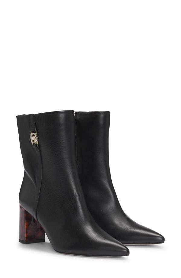 ボス レディース シューズ ブーツ・レインブーツ BOSS Janet Pointed Toe Bootie Black ブラック