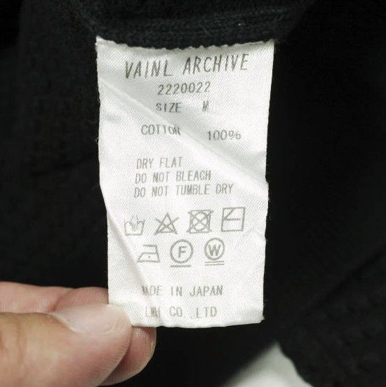 VAINL ARCHIVE ヴァイナルアーカイブ 日本製 DANIL メッシュコットン