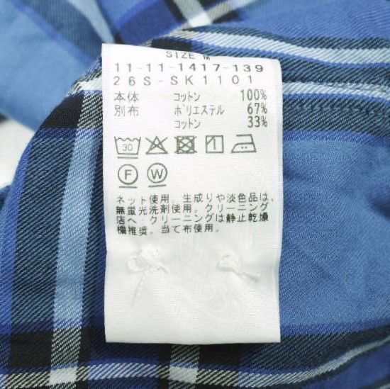 SSZ エスエスズィー 26SS ZUKA SHIRT オーバーサイズチェックシャツ 11