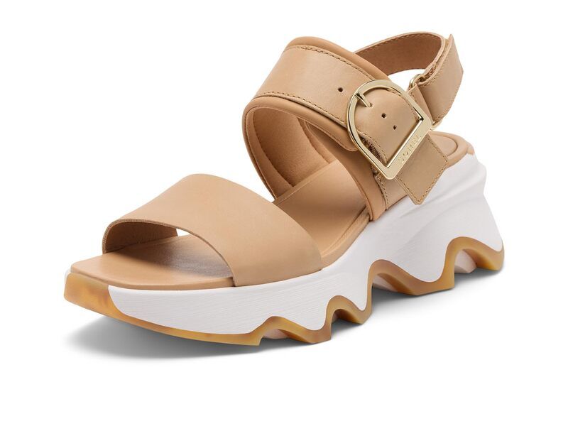 ソレル レディース シューズ ヒール SOREL Kinetic Impact Wedge Honest BeigeSe ベージュ