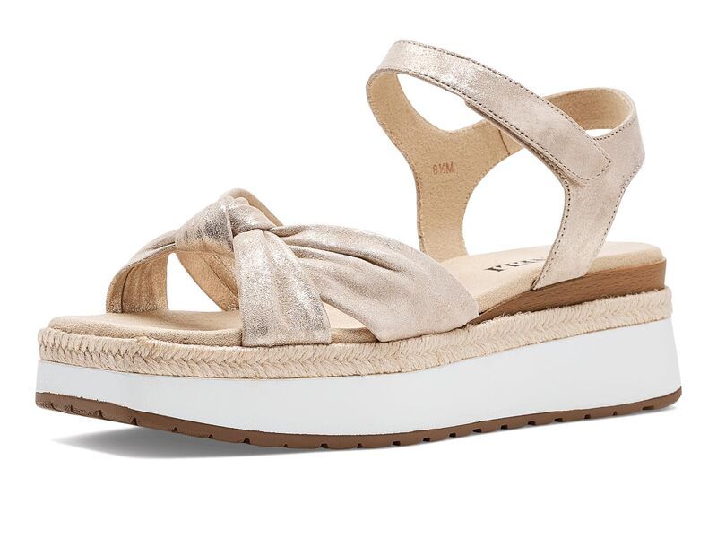 ベネリ レディース シューズ ヒール Vaneli Ekon Champagne Lisa シャンパン