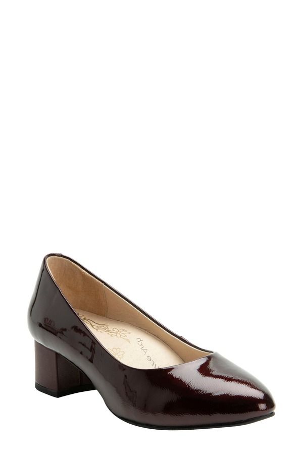 アレグリア レディース シューズ ヒール Alegria by PG Lite Lisah Almond Toe Pump Jam Patent