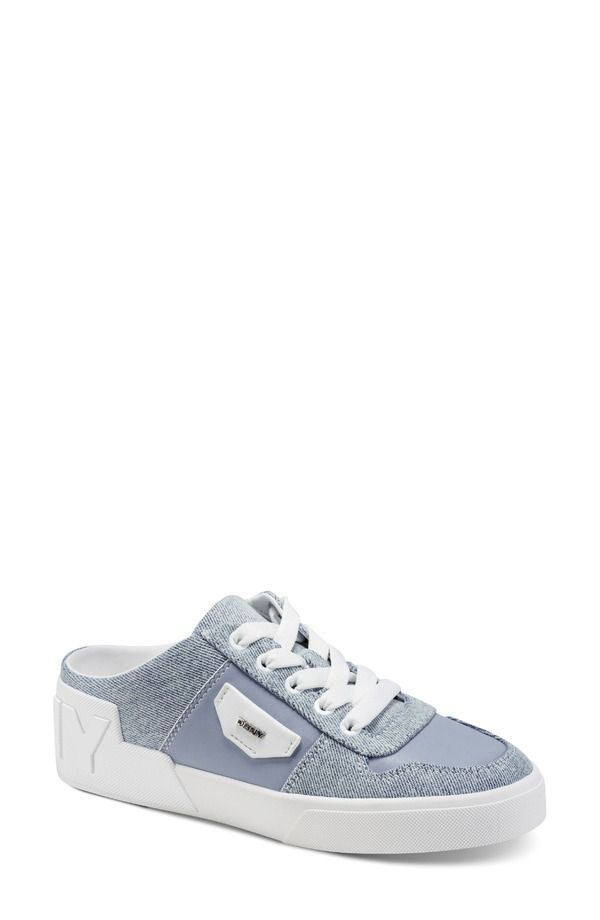 ダナ キャラン ニューヨーク レディース シューズ パンプスニーカー DKNY Murphy Mule Sneaker Light Blue ブルー