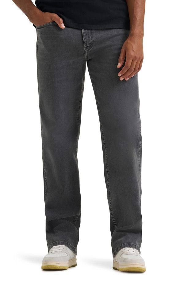 ラングラー メンズ ボトムス デニムパンツ ストレート ジーンズ Wrangler Loose Straight Leg Jeansandstorm