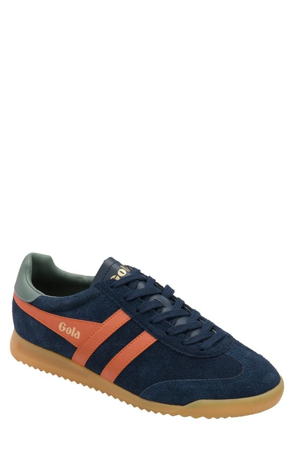 ゴラ メンズ シューズ スニーカー Gola Torpedo Sneaker Navy Moody Orange Sage ネイビー