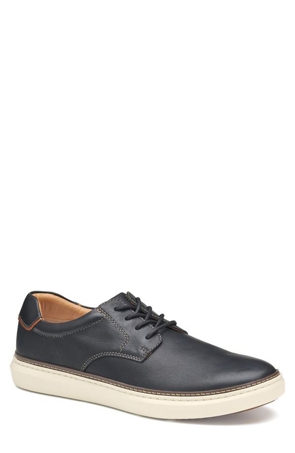 ジョンストンアンドマーフィー メンズ シューズ スニーカー ダービー Johnston Murphy McGuffey 2 Plain Toe Derby Black Full Grain ブラック
