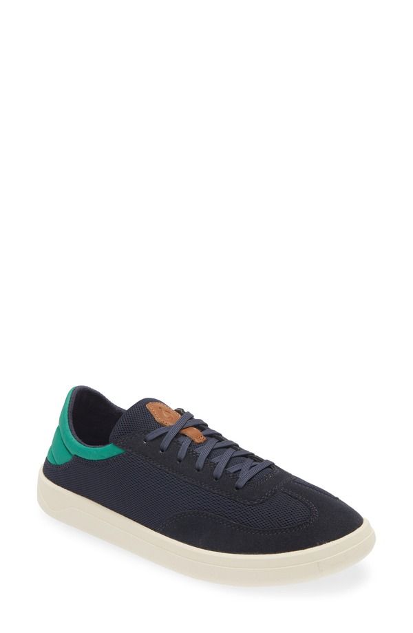 オルカイ メンズ シューズ スニーカー OluKai Punini Sneaker Navy Bamboo ネイビー