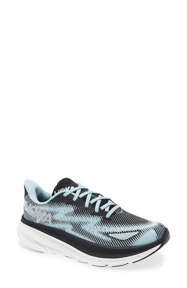 ホカオネオネ レディース シューズ スニーカー HOKA Clifton 9 GTX Shoe Black Raindrop ブラック