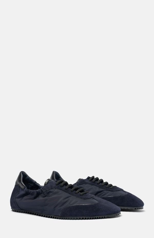 スカロッソ レディース シューズ スニーカー SCAROSSO Riley Sneakers Blue Nylon ブルー