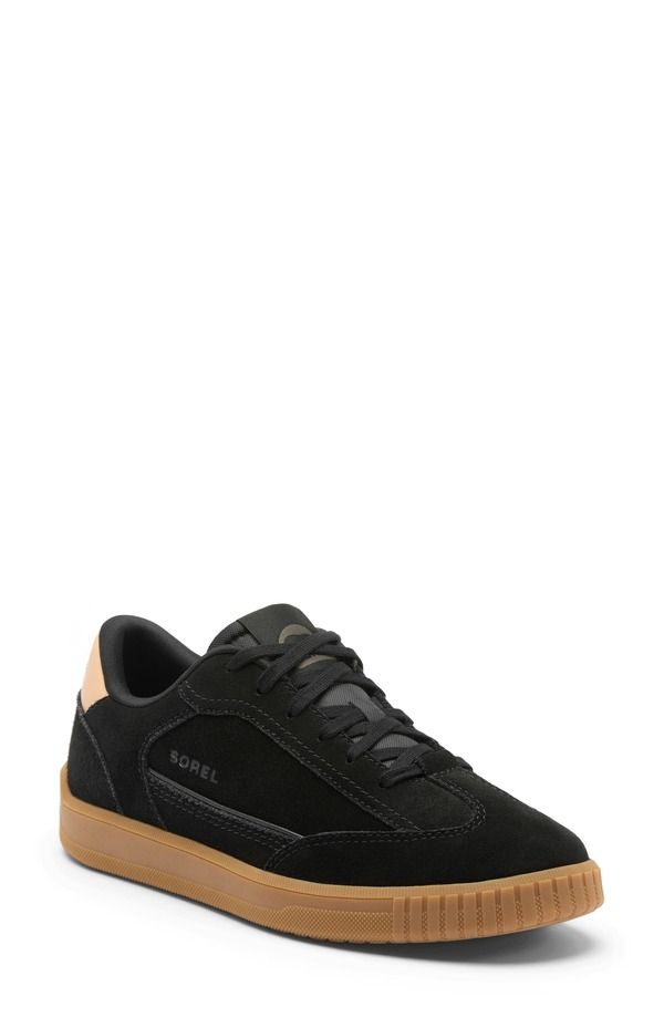 ソレル レディース シューズ スニーカー レース SOREL Ona Drift LaceUp Sneaker Black Sea Salt ブラック