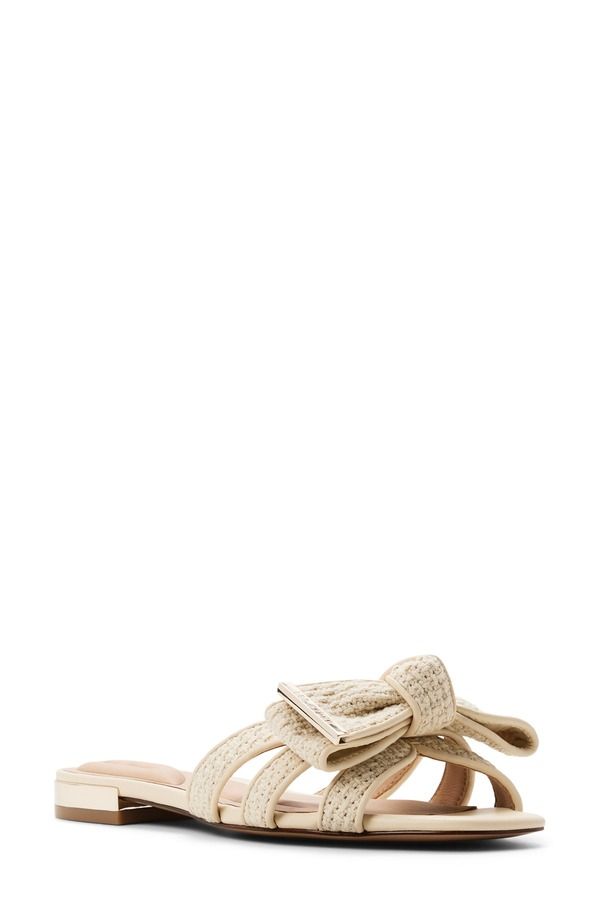 テッドベーカー レディース シューズ サンダル Ted Baker London Elsie Bow Slide Sandal Cream クリーム 27,820円