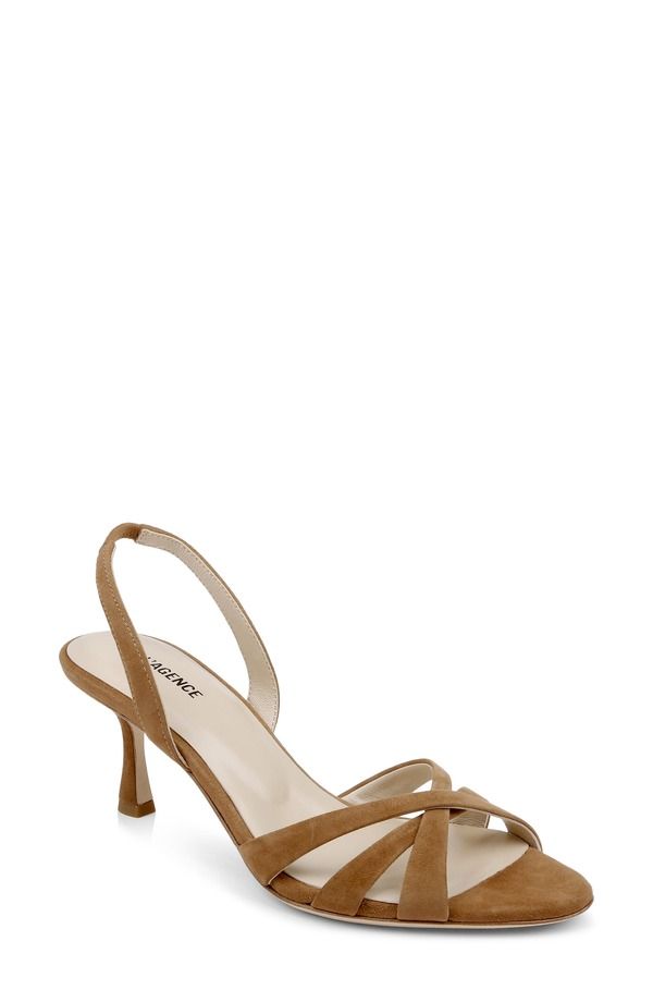 ラジャンス レディース シューズ サンダル LAGENCE Colwill Slingback Sandal Sand Suede サンド