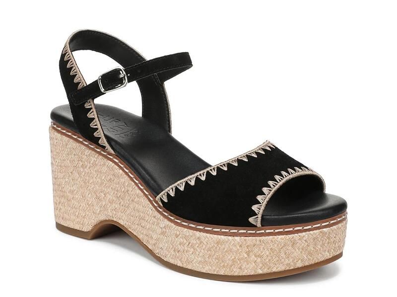 ナチュライザー レディース シューズ サンダル プラットフォーム NaturalizerDella Platform Sandal Black ブラック