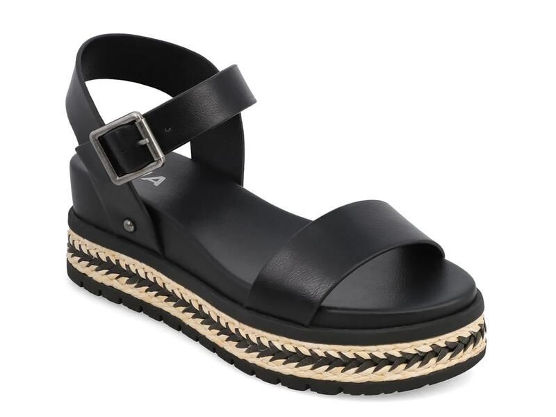 ミア レディース シューズ サンダル プラットフォーム MiaKiera Platform Sandal BlackBeige ブラック