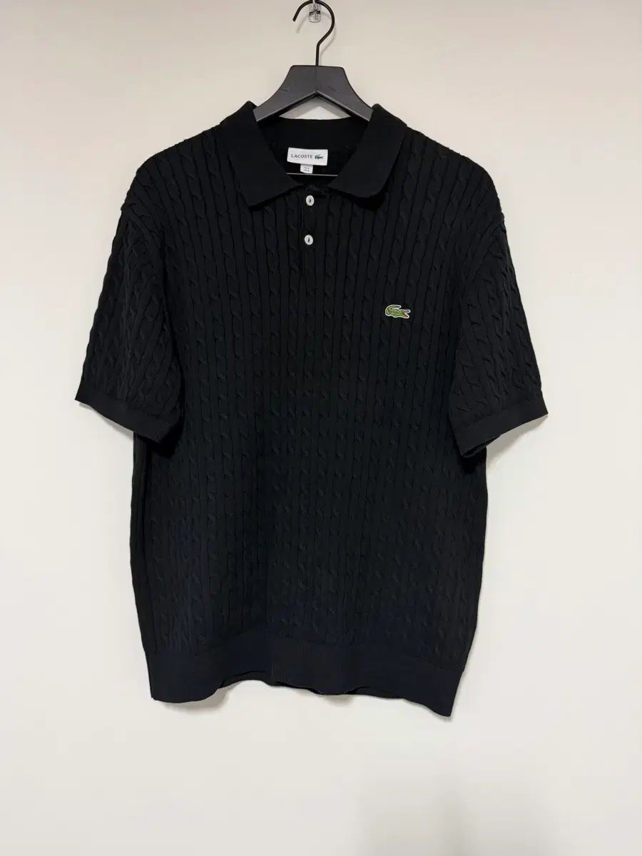ラコステ ケーブルニット 半袖 M (4) 11,599円