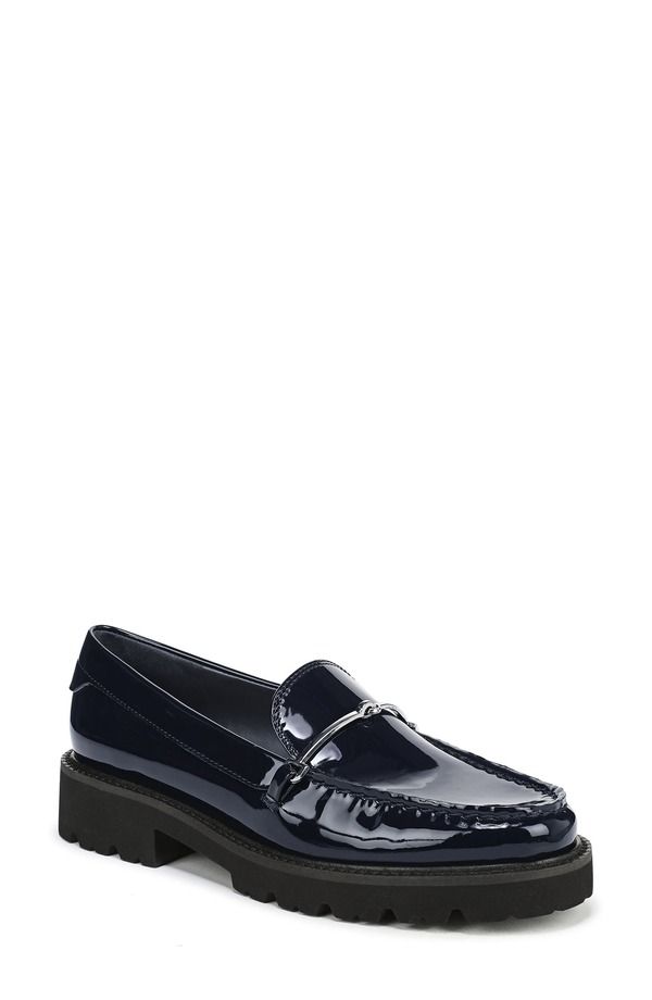 フランコサルト レディース シューズ スリッポン・ローファー Franco Sarto Senna Loafer Inky Navy ネイビー