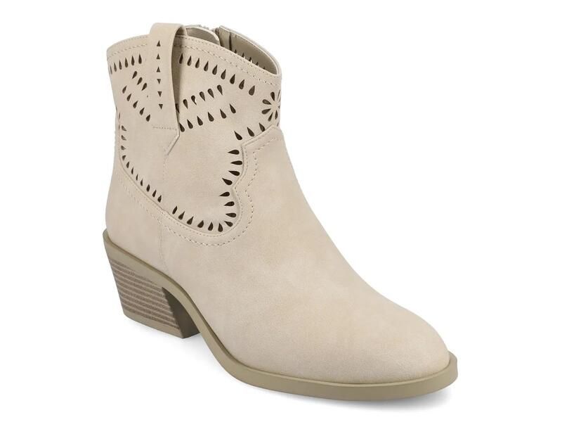 ジャーニー レディース シューズ ブーツ・レインブーツ JourneeCheyenne Western Bootie Taupe トープ