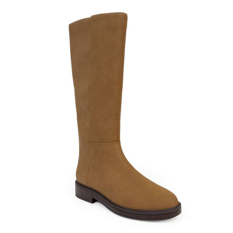 エアロソールズ レディース シューズ ブーツ・レインブーツ Aerosoles Prue Womens KneeHigh Boots in Regular Wide Calf Tan タン